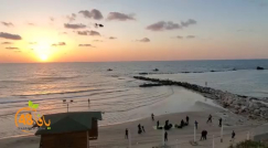  فيديو: عمليات بحث وتمشيط عن غريق فُقدت آثاره على حدود يافا بات يام